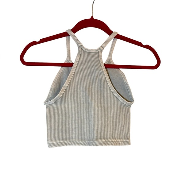 FREE PEOPLE FP MOVEMENT Happiness Runs Crop Tank Stone Eagle XS/S - Picture 6 of 9